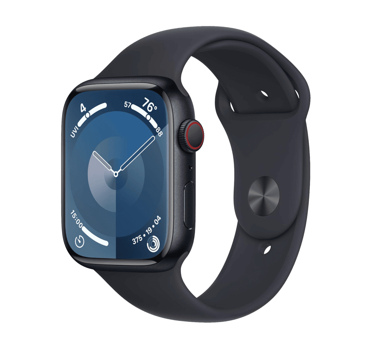 Apple Watch Series 9 GPS+Cell 41mm Steel & Midnight