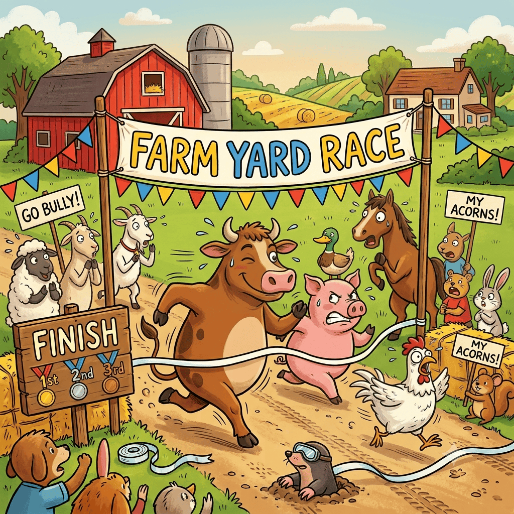FARM YARD RACE