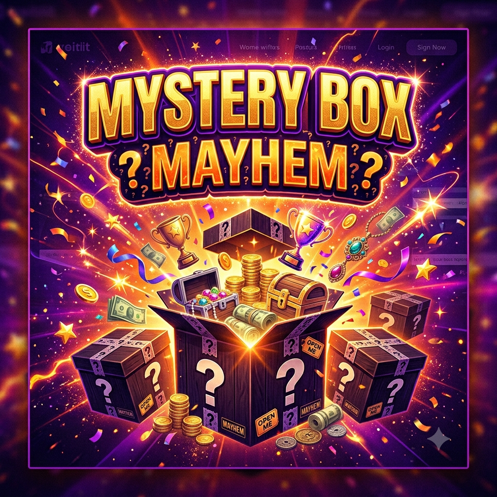 MYSTERY BOX MAYHEM 3 WINNERS OF £100